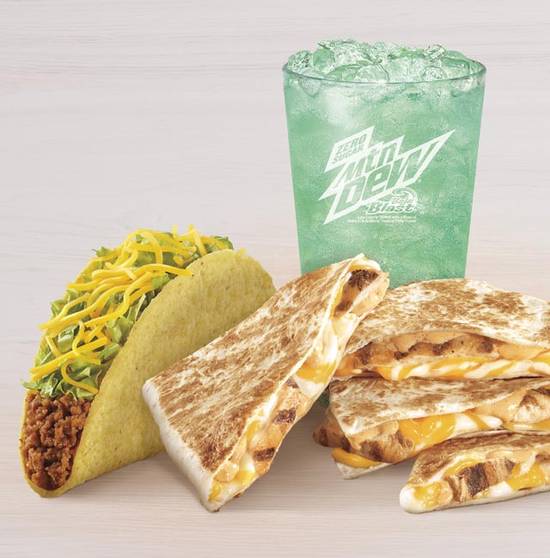 Order Quesadilla Combo food online from Taco Bell store, Rockville on bringmethat.com