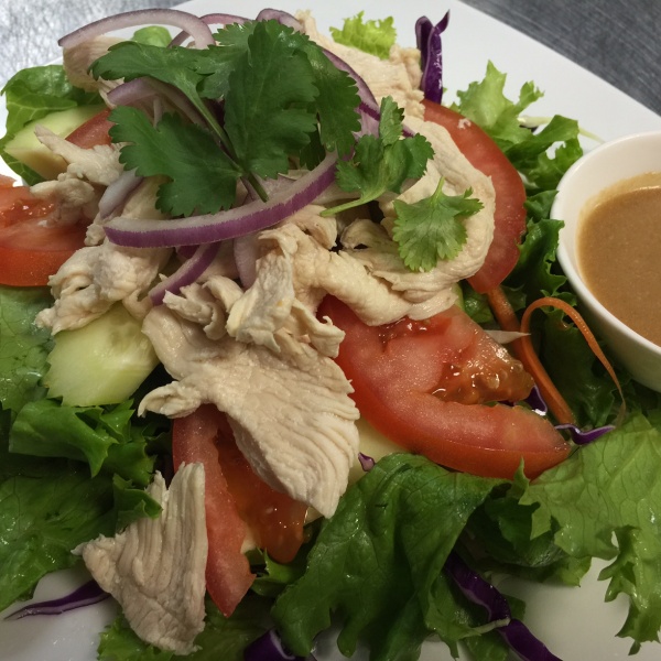 Order Poached Chicken Salad food online from Yai's Thai Kitchen store, Richmond on bringmethat.com