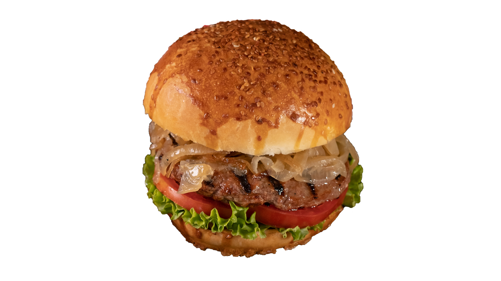 Order Cheeseburger with Grilled Onions	 food online from Tipping Point store, Davis on bringmethat.com
