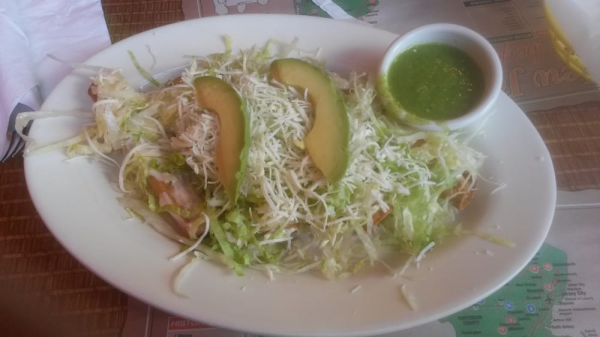 Order Chicken Flautas food online from Taqueria Viva Mexico Kitchen Cafe store, Jersey City on bringmethat.com
