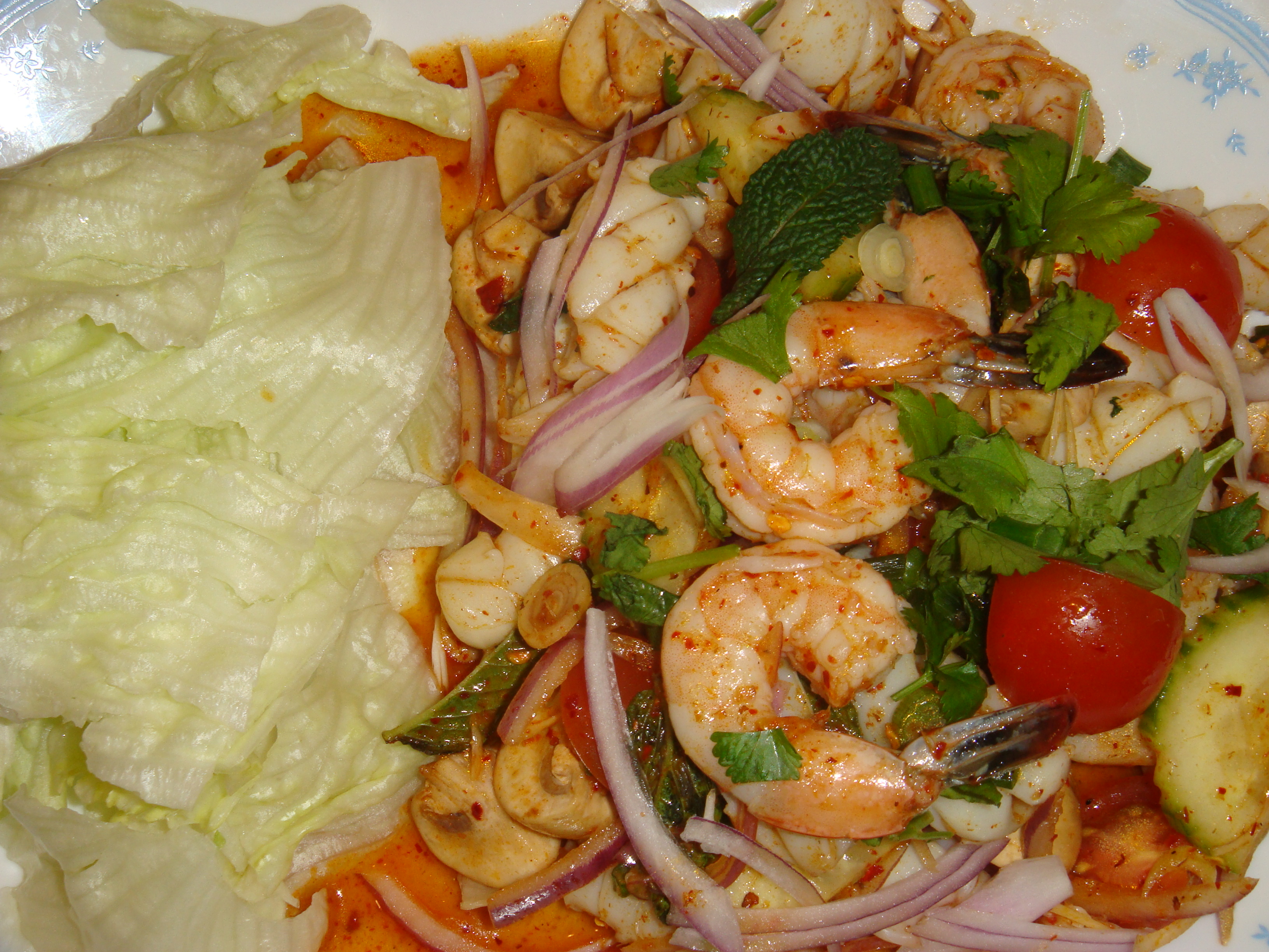 Order E1. Yum Seafood food online from Rod Thai Family Taste store, Boston on bringmethat.com