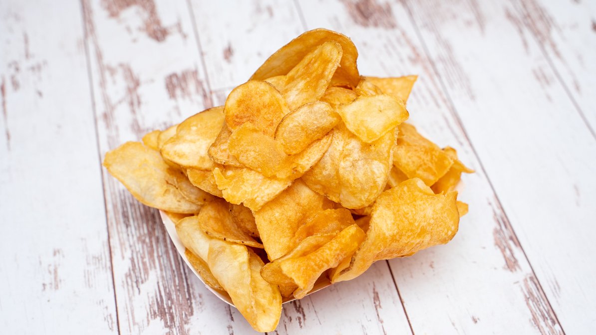 Order Fresh Cooked Potato Chips food online from Cheesesteak grille store, Roseville on bringmethat.com