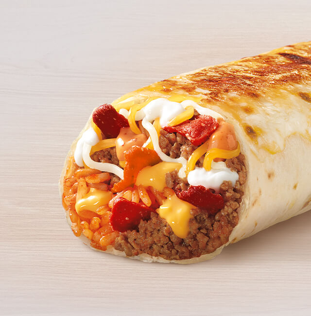 Order Grilled Cheese Burrito food online from Taco Bell store, Puyallup on bringmethat.com