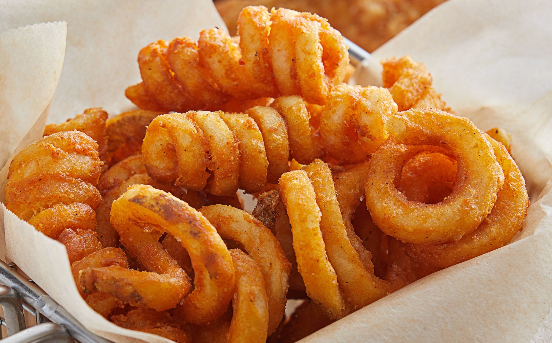 Order Curly Fries food online from Venezia Pizza store, Morrisville on bringmethat.com