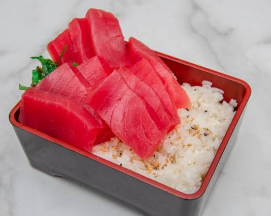 Order Tuna Donburi food online from Oishii Mika Sushi store, Portland on bringmethat.com