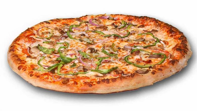 Order Deluxe (10") food online from Cousin Vinny Pizza store, Columbus on bringmethat.com