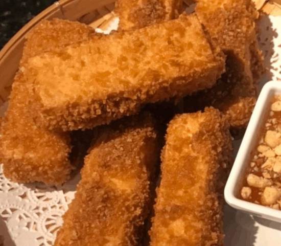 Order A7 Breaded Tofu (V) food online from Thep Thai store, Spring on bringmethat.com