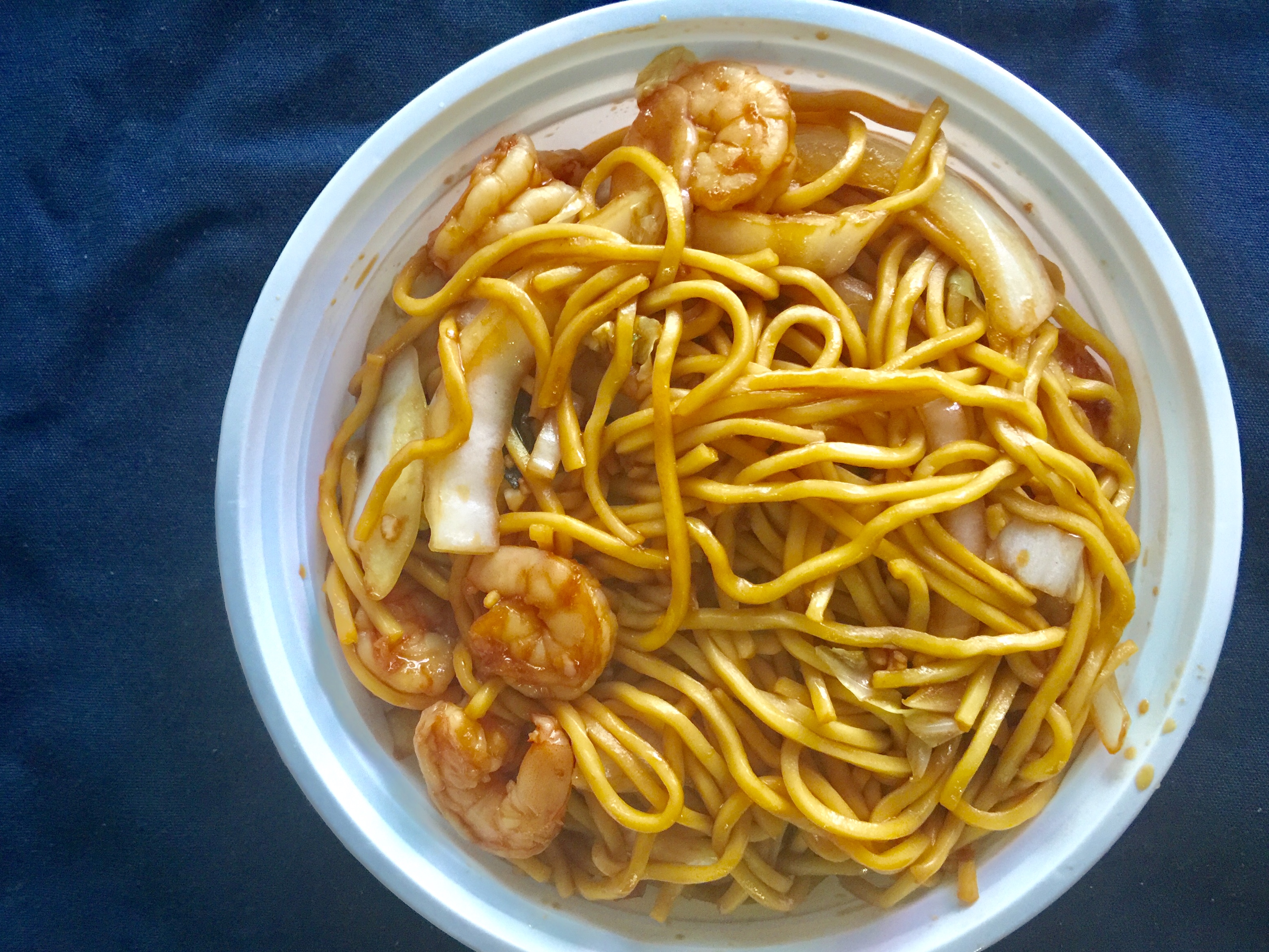 Order 41. Shrimp Lo Mein food online from Golden cuisine store, Philadelphia on bringmethat.com