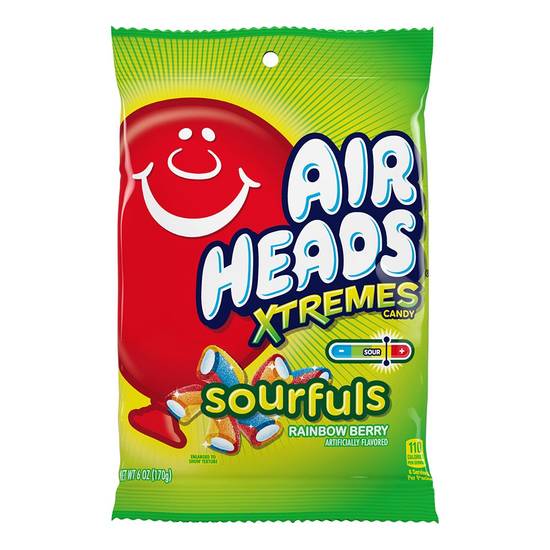 Order Airheads Rainbow Berry Xtremes Sourfuls (6 oz) food online from Rite Aid store, Eugene on bringmethat.com