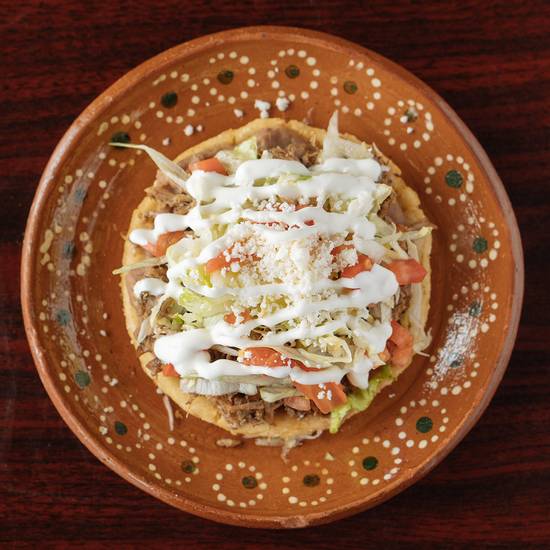 Order 2 Sopes food online from Matachines Authentic Mexican Food store, Edmond on bringmethat.com