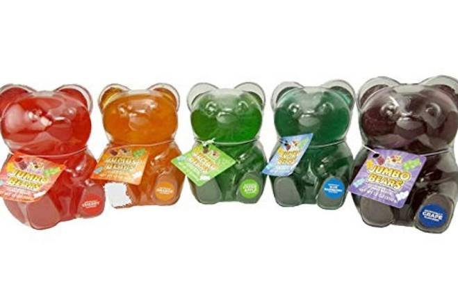 Order Cute 3D Large Gummy Bears in Cherry Flavor  food online from Lb Cake Stop store, Baldwin Park on bringmethat.com