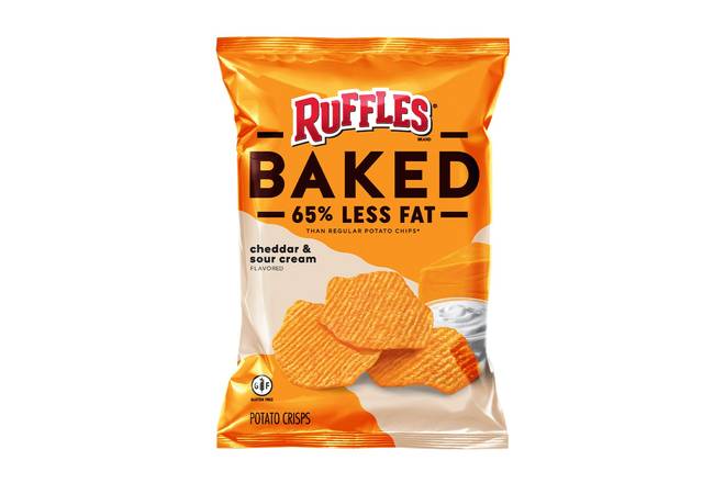 Order Baked Ruffles® Cheddar and Sour Cream food online from Subway store, Des Moines on bringmethat.com