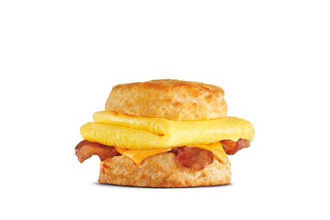Order Bacon Egg & Cheese Biscuit food online from Hardee 2271 store, Williamsburg on bringmethat.com