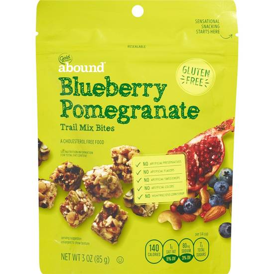 Order Gold Emblem Abound Blueberry Pomegranate Trail Mix Bites, 3 OZ food online from CVS store, FALLBROOK on bringmethat.com