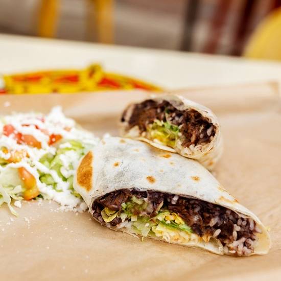 Order Burrito food online from Taqueria La Ventana store, Dallas on bringmethat.com