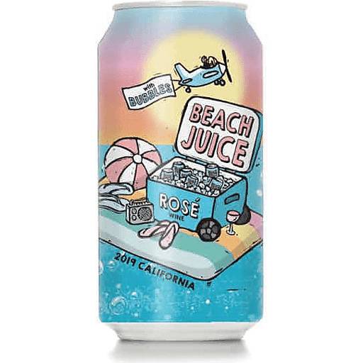 Order Beach Juice Rose with Bubbles (4PK 250ML) 137297 food online from Bevmo! store, Torrance on bringmethat.com