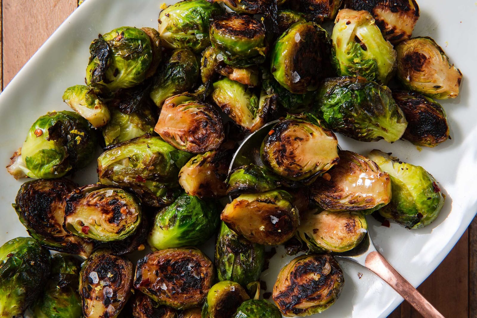 Order Sauteed Brussels Sprouts food online from Pathos Cafe store, New York on bringmethat.com