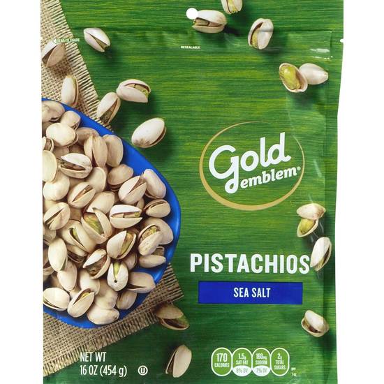 Order Gold Emblem California Pistachios Roasted & Salted With Sea Salt food online from Cvs store, CENTRAL FALLS on bringmethat.com