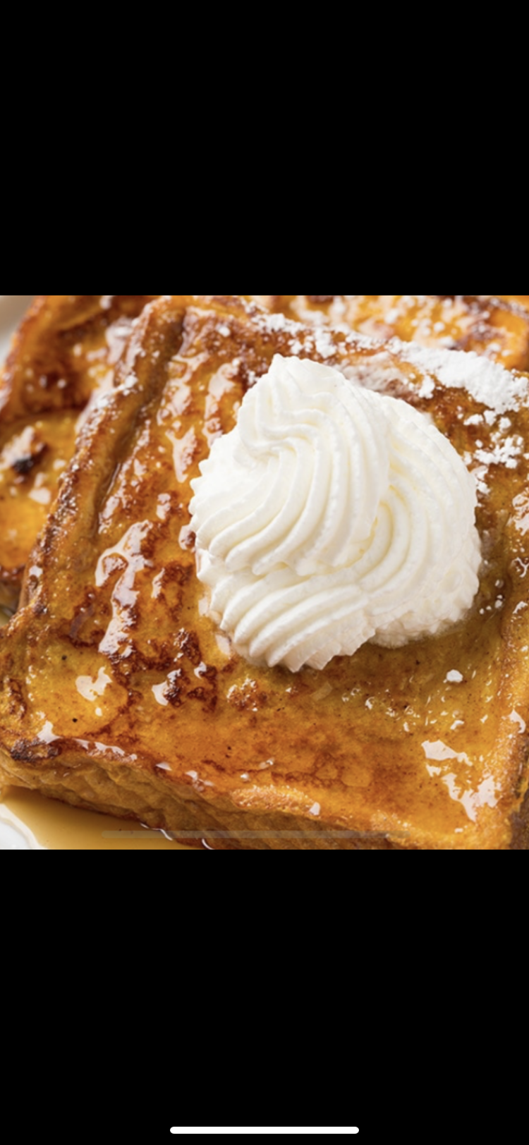 Order Pumpkin French toast food online from The Bagel Factory store, Pittsburgh on bringmethat.com