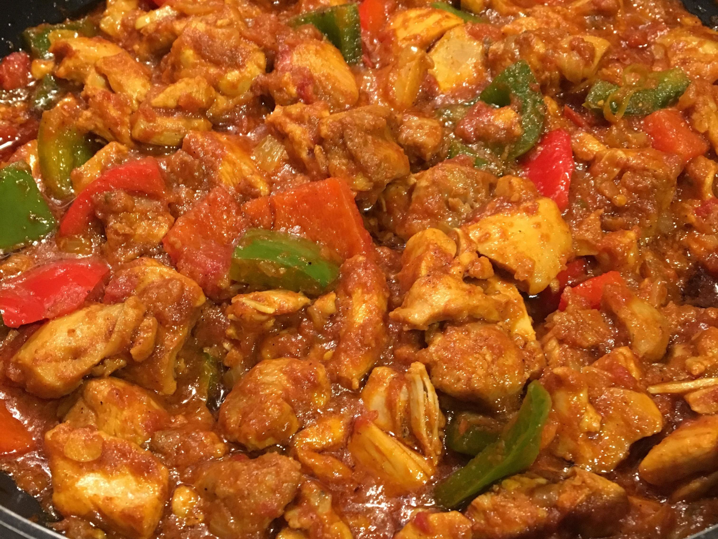 Order Chicken Jalfrezi food online from Kabab House store, Atlantic City on bringmethat.com