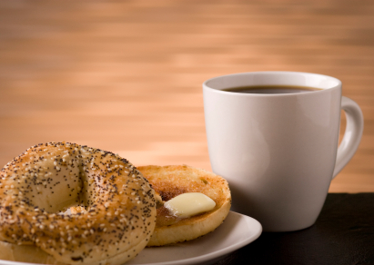 Order Bagel with butter  food online from Coney Island Bagels store, Brooklyn on bringmethat.com