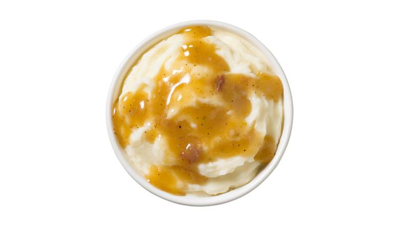 Order Reg Mashed Potatoes with Cajun Gravy food online from Popeyes store, Oxon HIll on bringmethat.com