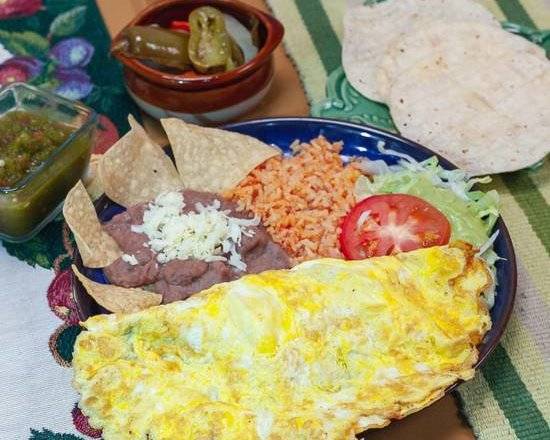 Order Mexican Omelette food online from El Indio Mexicano Restaurant store, Los Angeles on bringmethat.com