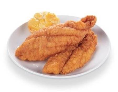 Order Fish  (2 pcs) food online from Krispy Krunchy Chicken store, Pittsburg on bringmethat.com