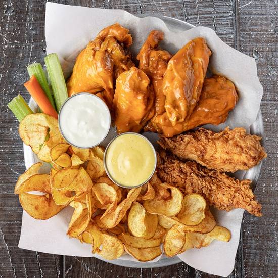 Order Wings and Tenders Basket food online from Buffalo Cafe store, Kennesaw on bringmethat.com