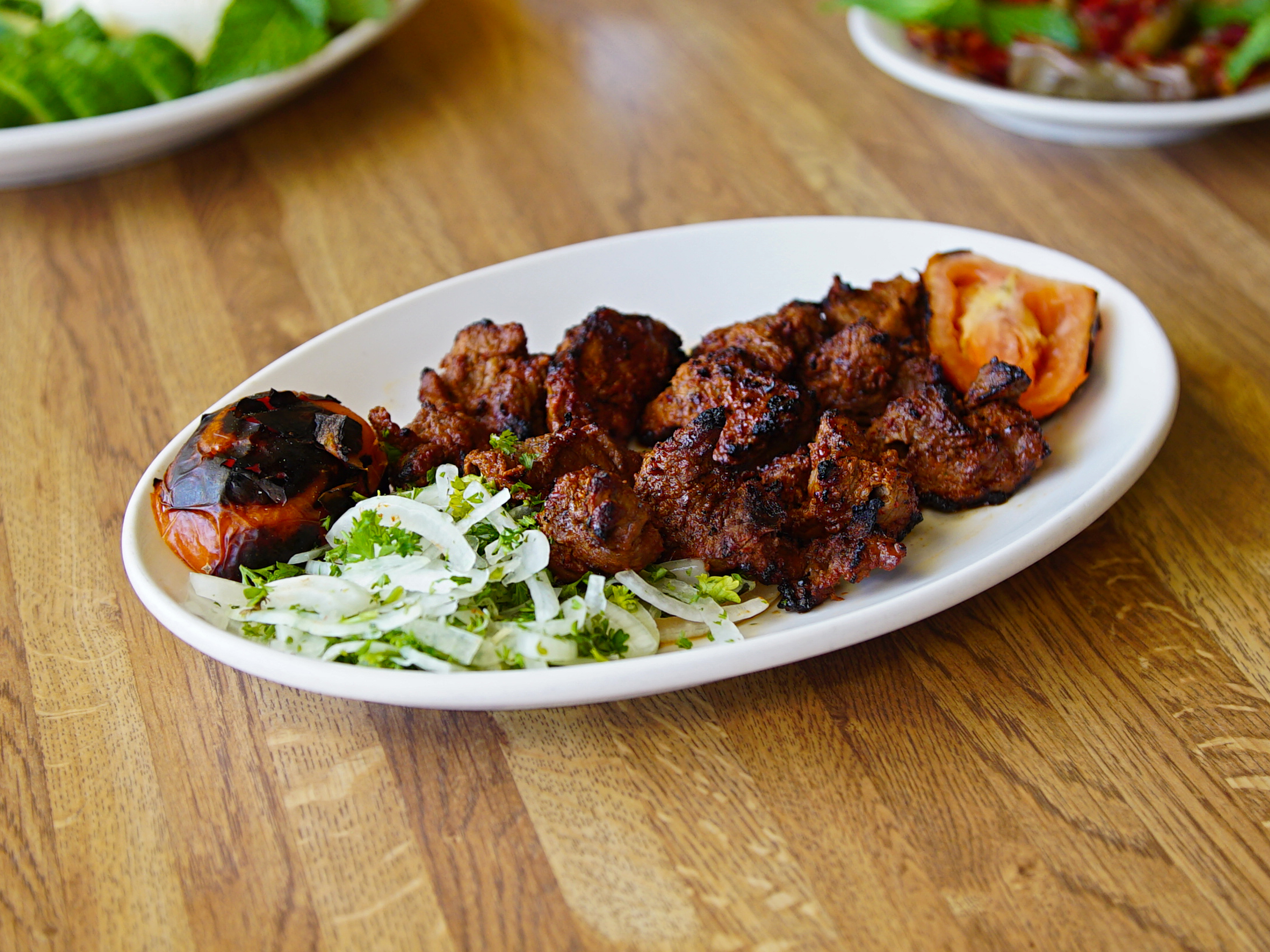 Order Beef Shish Kebab food online from Koko Middle Eastern Restaurant store, Van Nuys on bringmethat.com