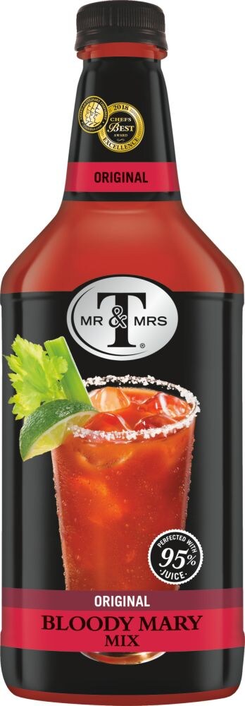 Order Mr and Mrs T Original Bloody Mary Mix 750 ml. food online from Village Wine & Spirits store, Ventura on bringmethat.com