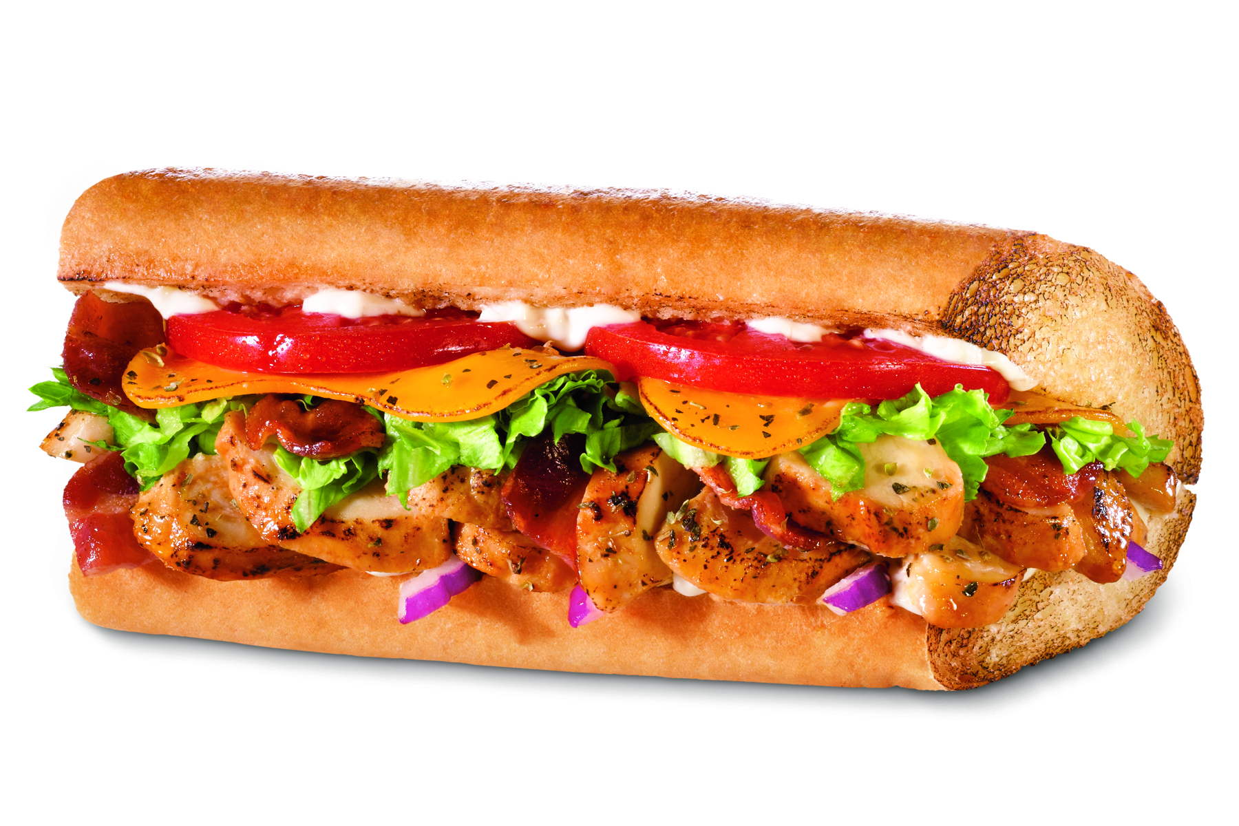 Order Mesquite Chicken Sub food online from Quiznos Sub Catering store, Chicago on bringmethat.com