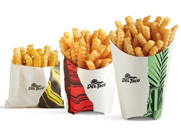 Order Crinkle Cut Fries food online from Del Taco store, Anaheim on bringmethat.com