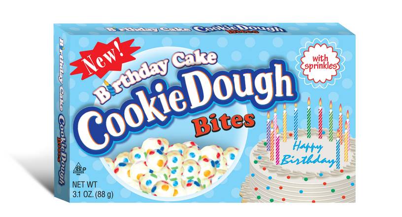 Order Cookie Dough Bites, Birthday Cake, 3.1 OZ food online from CVS store, BRYAN on bringmethat.com
