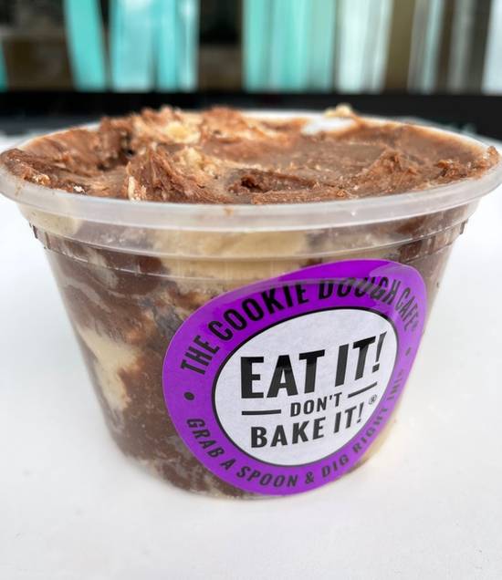 Order Brookie - 18 Oz Jar food online from The Cookie Dough Cafe store, Portland on bringmethat.com
