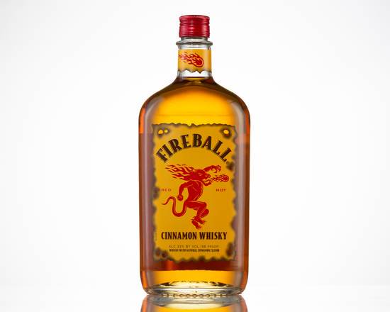 Order Fireball, 750mL whiskey (33.0% ABV) food online from Arcadia Wine & Spirits store, Dallas on bringmethat.com