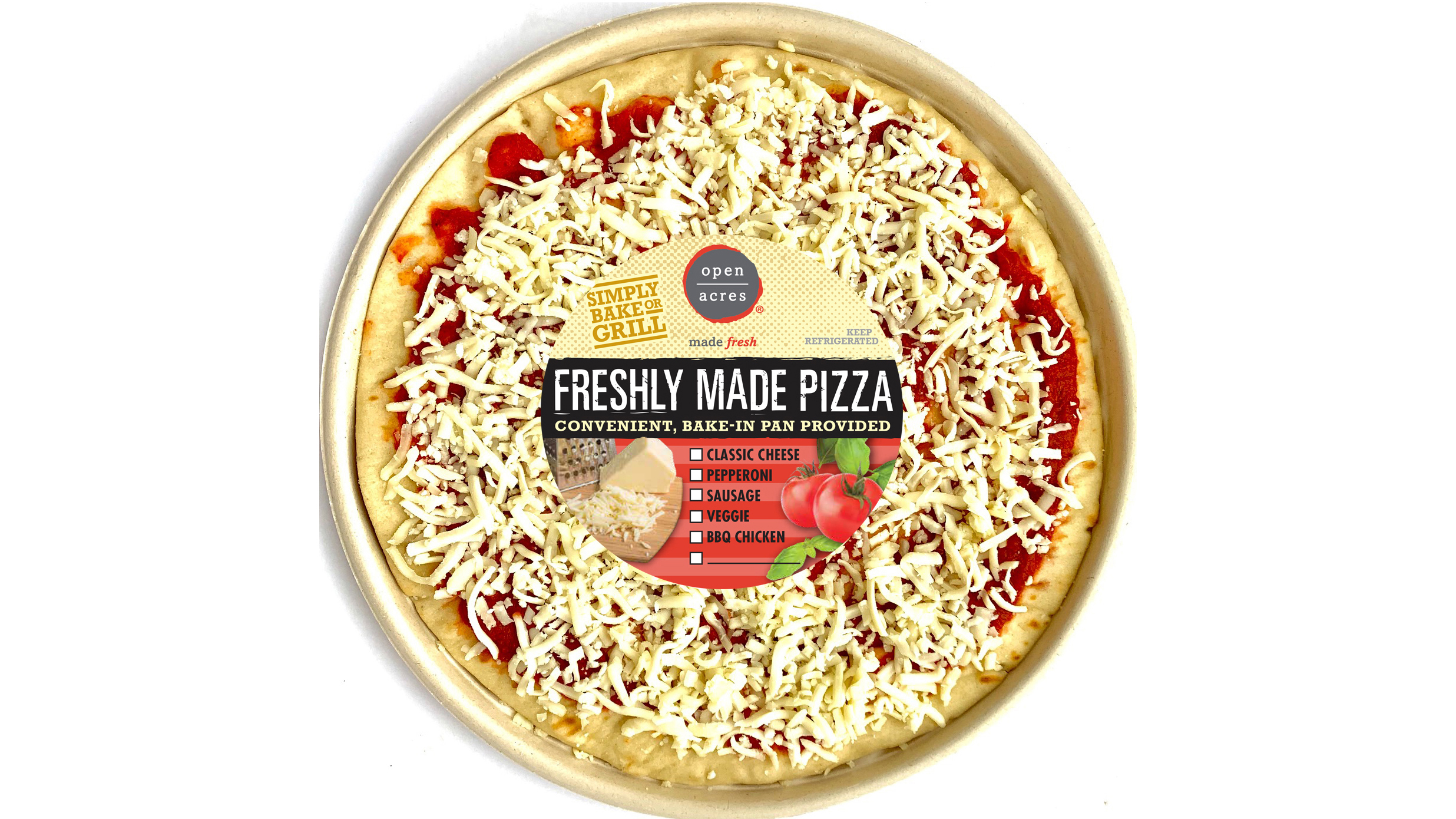 Order 12" Classic Cheese Pizza food online from Forest Hills Foods store, Grand Rapids on bringmethat.com