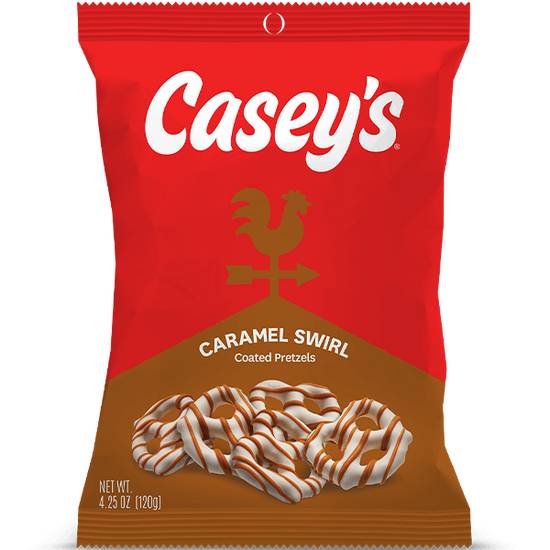 Order Casey's Caramel Swirl Pretzels 4.25oz food online from Caseys Carry Out Pizza store, West Terre Haute on bringmethat.com