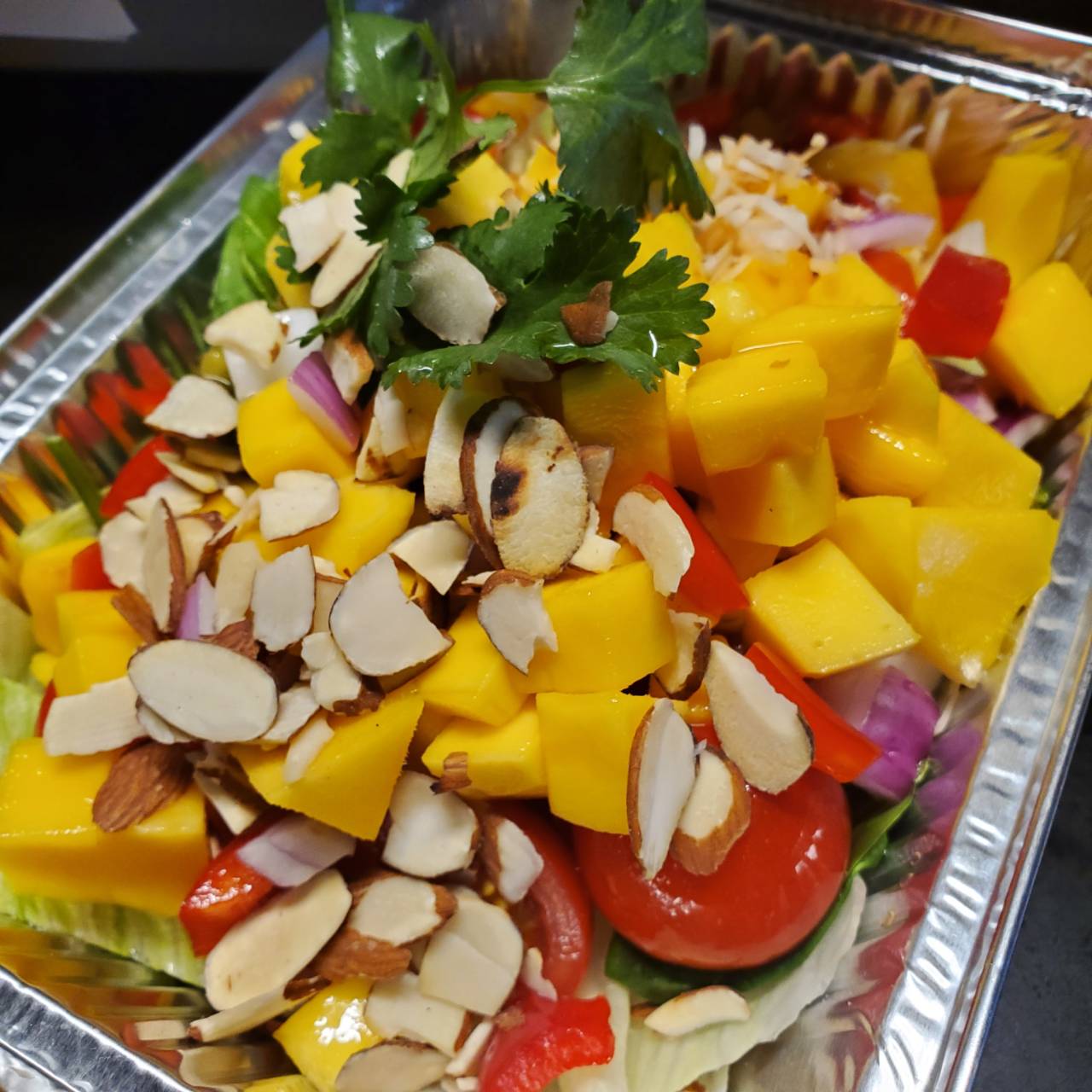 Order Mango Salad food online from Orchid Thai Restaurant & Bar store, Falmouth on bringmethat.com