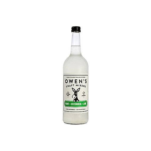 Order Owen's Mint + Cucumber + Lime (750 ML) 126340 food online from BevMo! store, Milpitas on bringmethat.com
