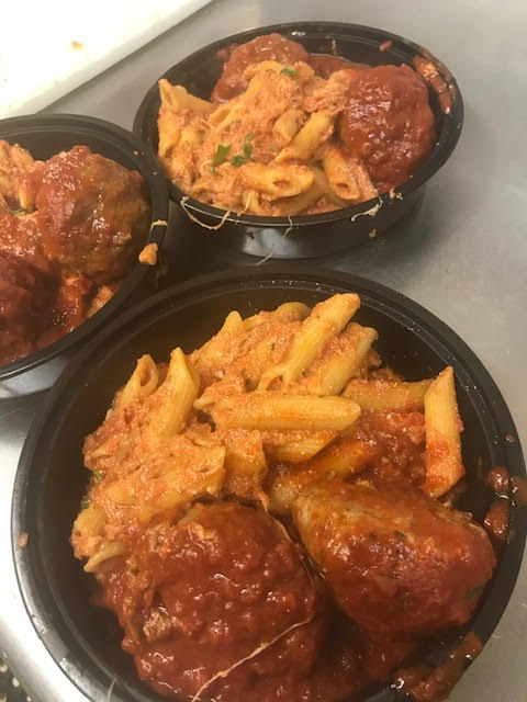 Order Baked Ziti with Meatballs  food online from Prova store, Moonachie on bringmethat.com