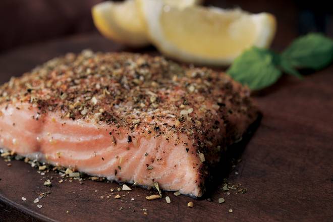 Order Lemon Basil Salmon food online from Detroit Pizza Works store, Concord on bringmethat.com