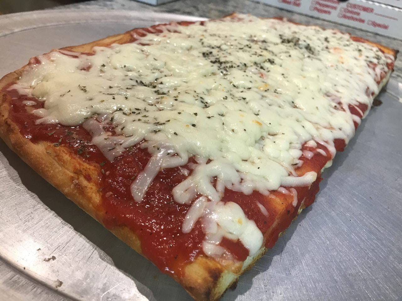 Order Sicilian Pizza - Large 16" food online from Rocco Pizzeria & Italian store, Hellertown on bringmethat.com