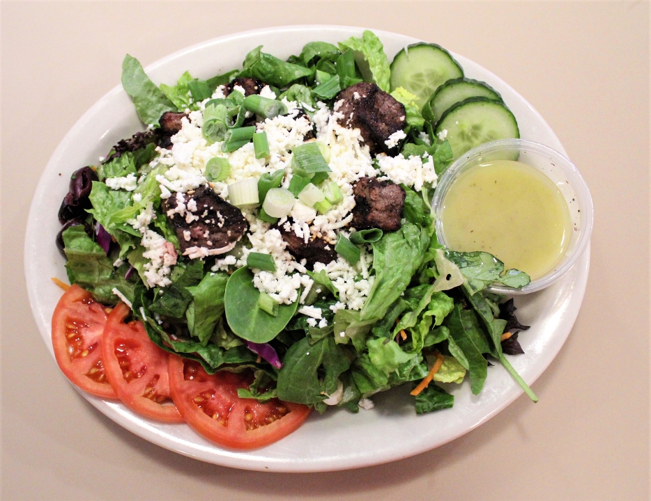 Order Shish Kabob Salad food online from Aladdin store, Pittsburgh on bringmethat.com