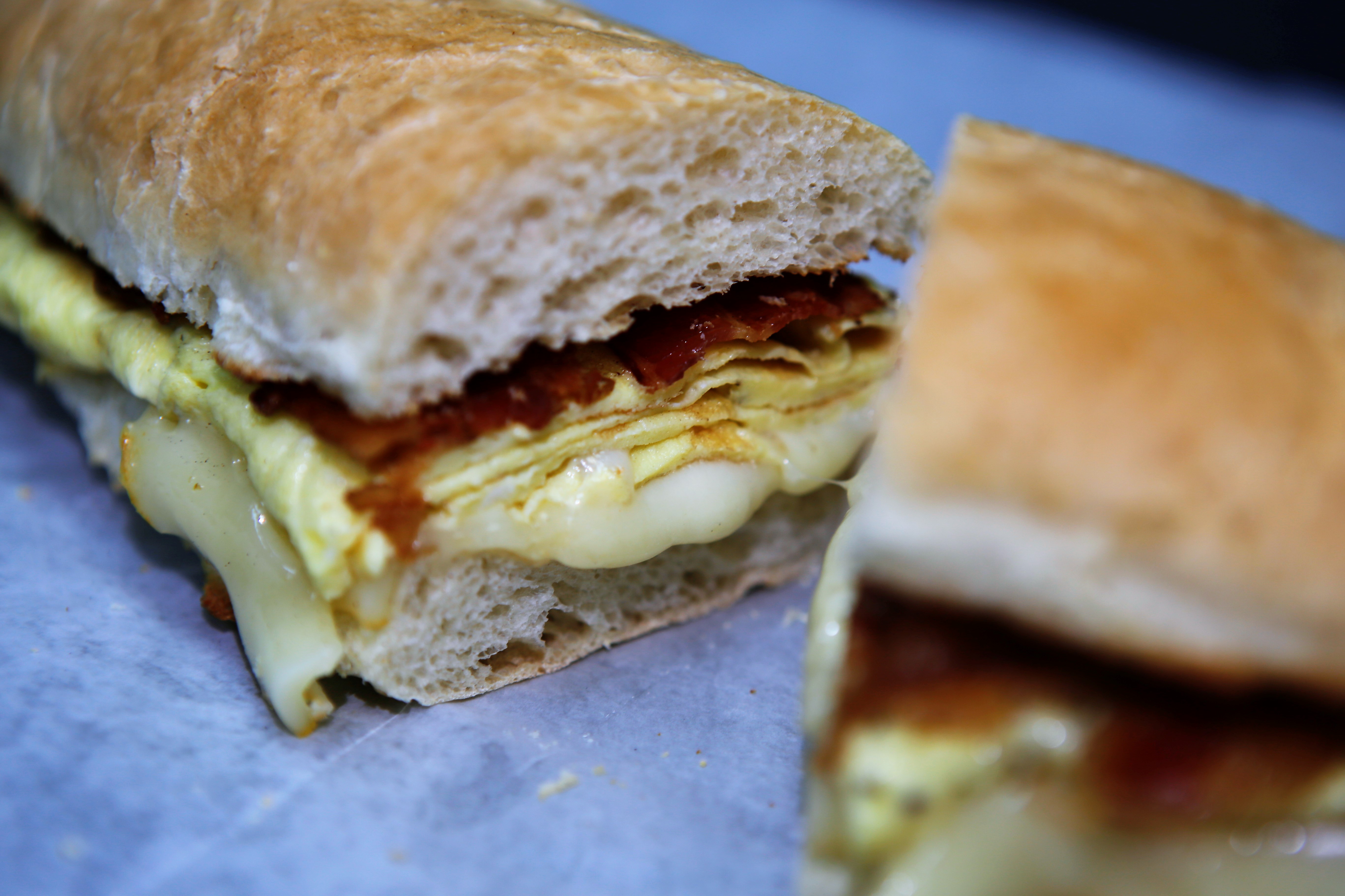 Order Build Your Own Breakfast Sandwich food online from Demo Pizzeria & Deli store, Raleigh on bringmethat.com
