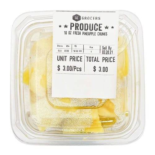 Order Pineapple Chunks (around 10 oz) food online from Winn-Dixie store, Quincy on bringmethat.com