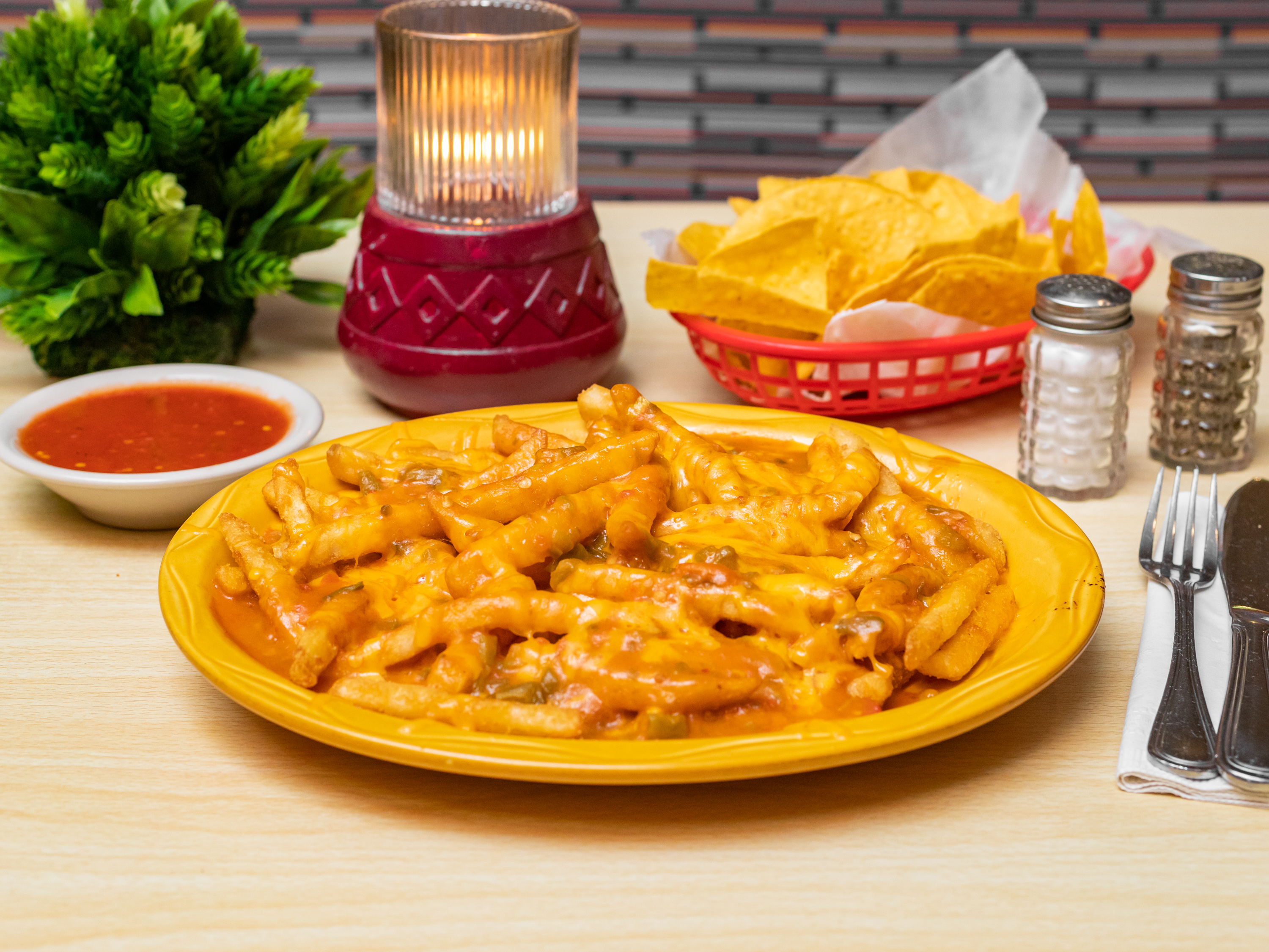 Order Chili Cheese Fries food online from Alberto Mexican Restaurant store, Greeley on bringmethat.com