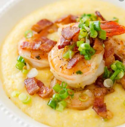 Order Shrimp N' Grits food online from Pakkd Potato & Seafood store, Rahway on bringmethat.com