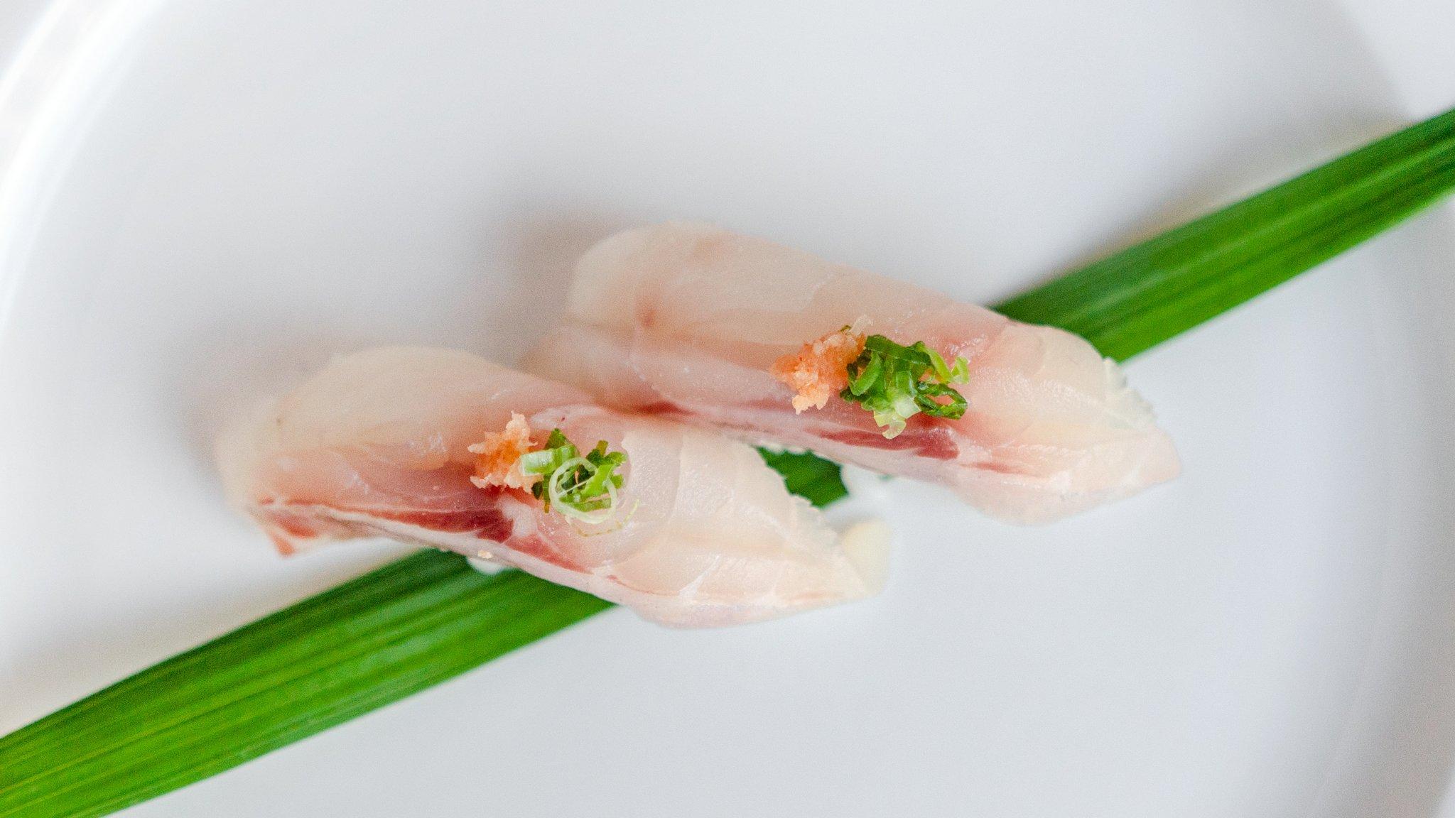 Order Shiromi Nigiri food online from Hapa Sushi Grill and Sake Bar Lodo store, Denver on bringmethat.com