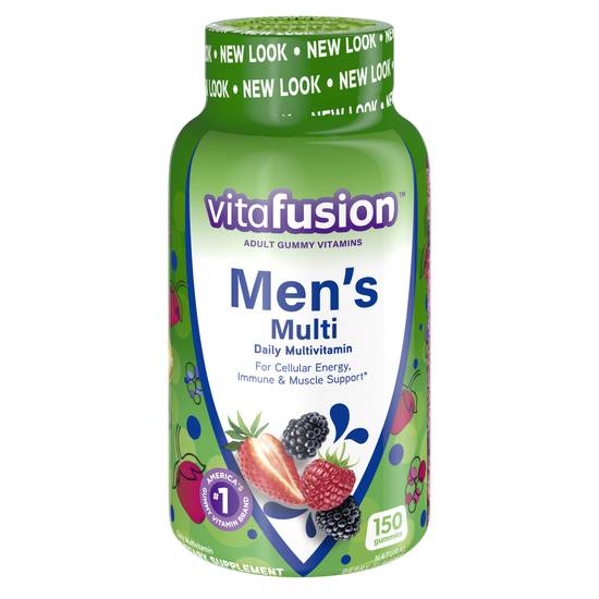 Order Vitafusion Mens Multi Vitamin (150 ct) food online from Rite Aid store, Palm Desert on bringmethat.com